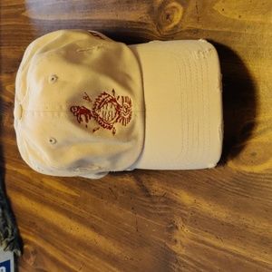 Distressed Parkside pub tan cap